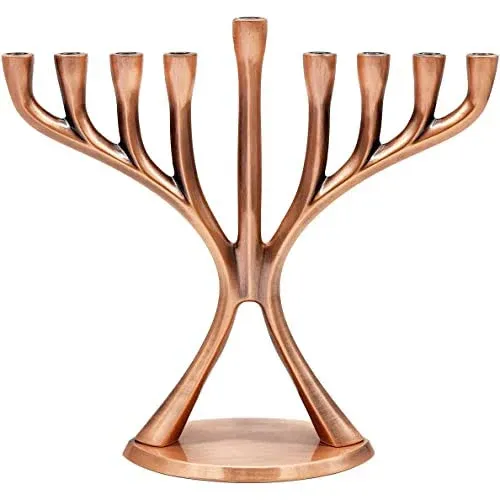 Contemporary Hanukkah Menorah