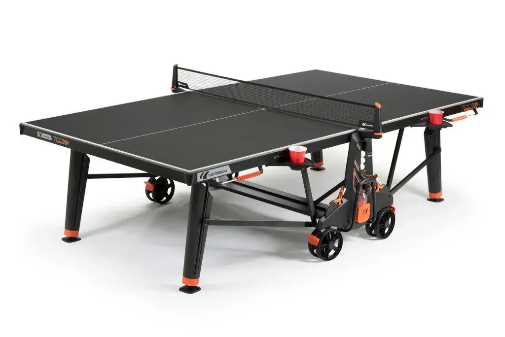 Cornilleau Performance 700x Outdoor Table Tennis Table | Black