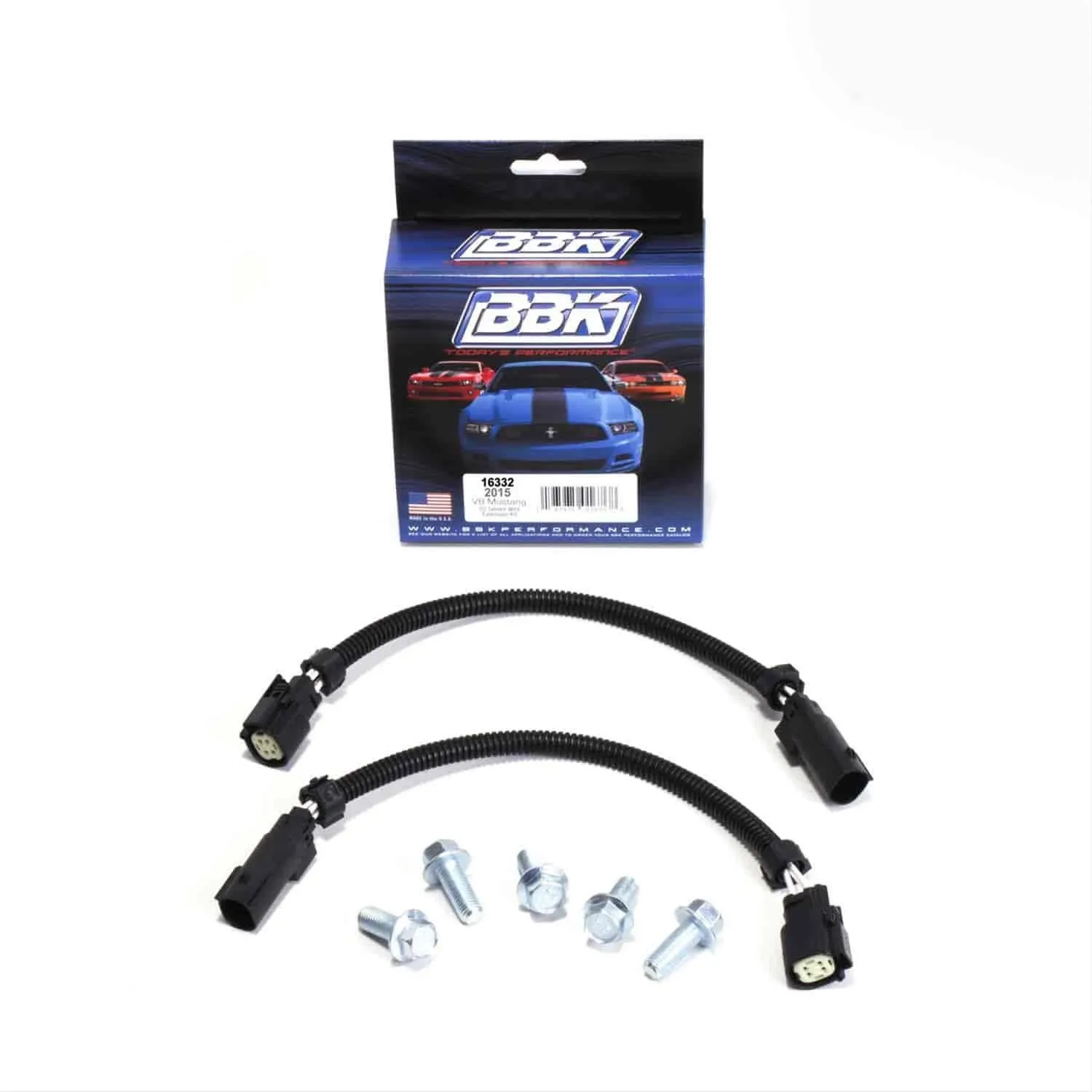 BBK Oxygen Sensor Extension Harness Front 12" Kit GT 2015-2017