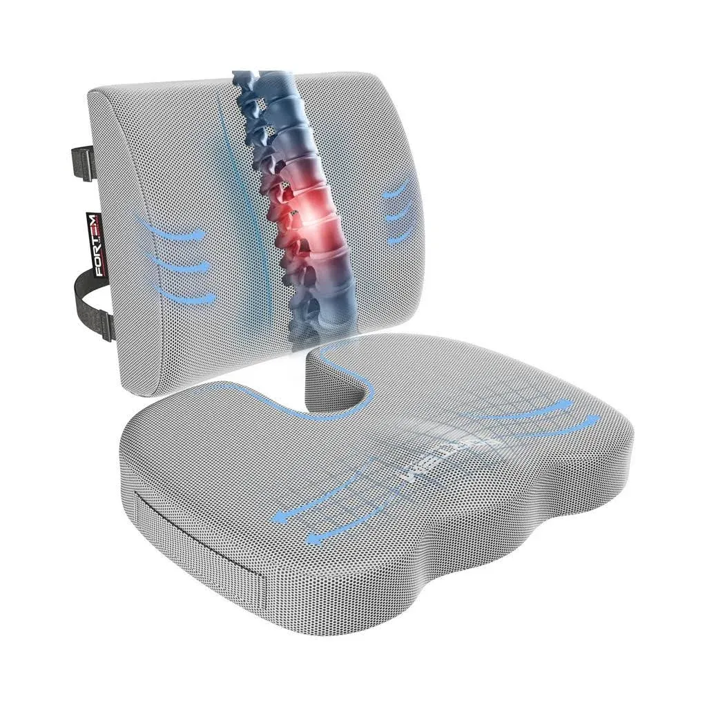 FORTEM Seat Cushion and Lumbar Support