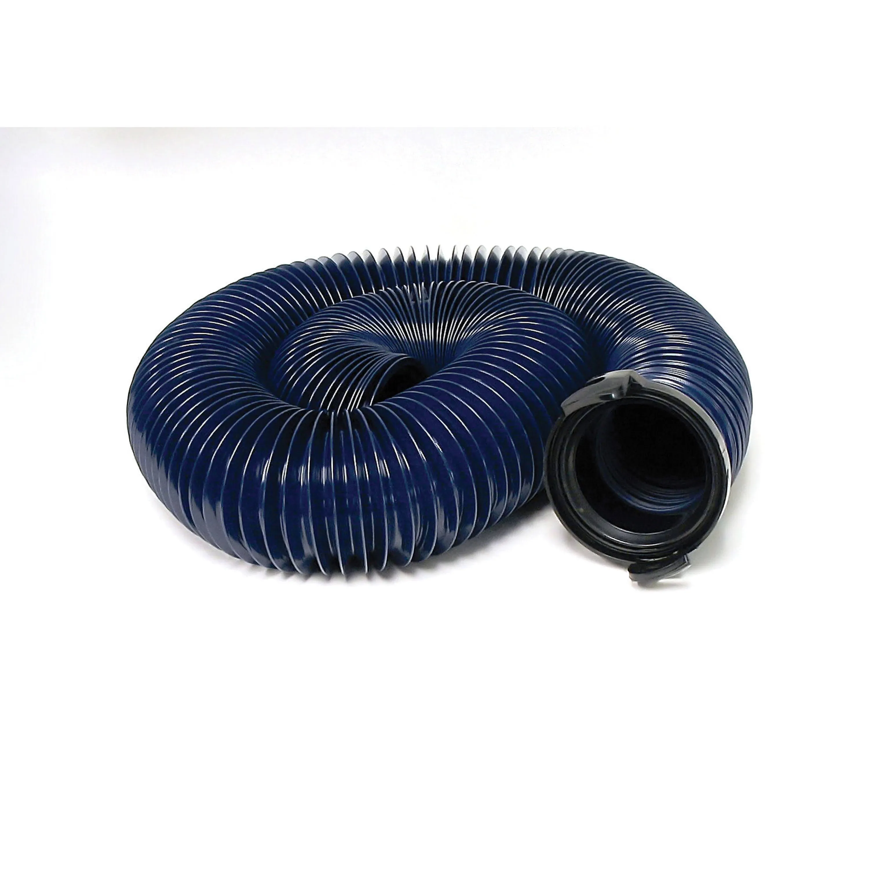 Valterra Quick Drain Sewer Hose - 20-foot w/Adapter, Blue - D04-0121