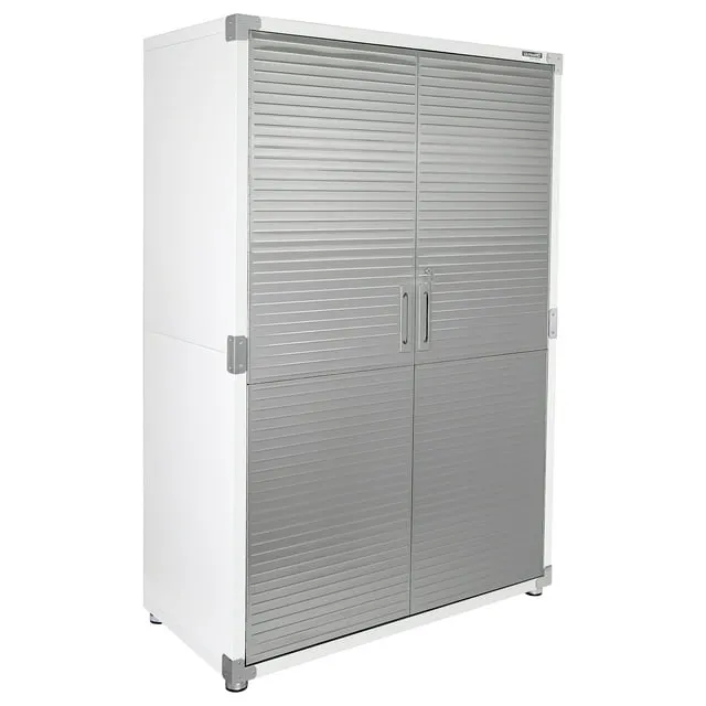 Seville Classics UltraHD Mega Storage Cabinet White