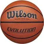 Wilson Unisex's Evolution Basketball EMEA, Brown, 6