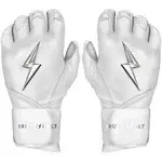 Bruce Bolt Premium PRO Chrome Series Long Cuff Batting Gloves