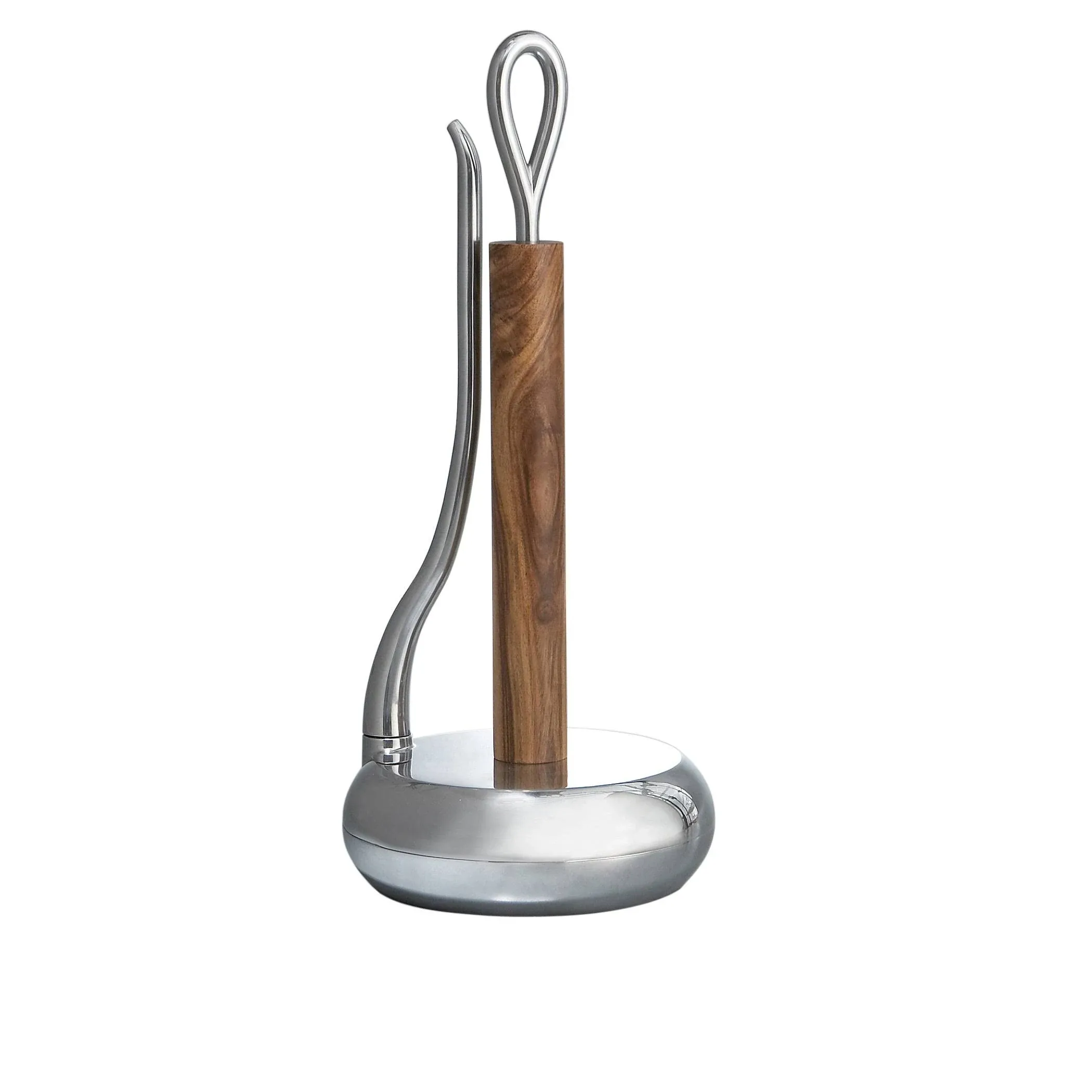 Nambe Loop 16" Paper Towel Holder
      
          Nambe Loop 16" Paper Towel Holder