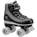 Roller Derby Firestar Youth Boys' Roller Skates Black-Gray 4