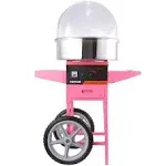 VEVOR Cotton Candy Machine Commercial 1000W Electric Floss Maker with Stainless Steel Bowl