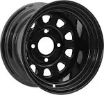 Itp ITPD12R511 Delta Steel Wheel - Black