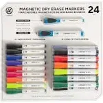 U Brands Magnetic Dry Erase Markers - 24 ct