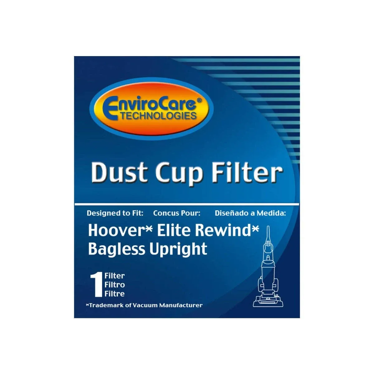 Hoover HEPA Filter For Elite Rewind 59157055, 59157055, U5507-900