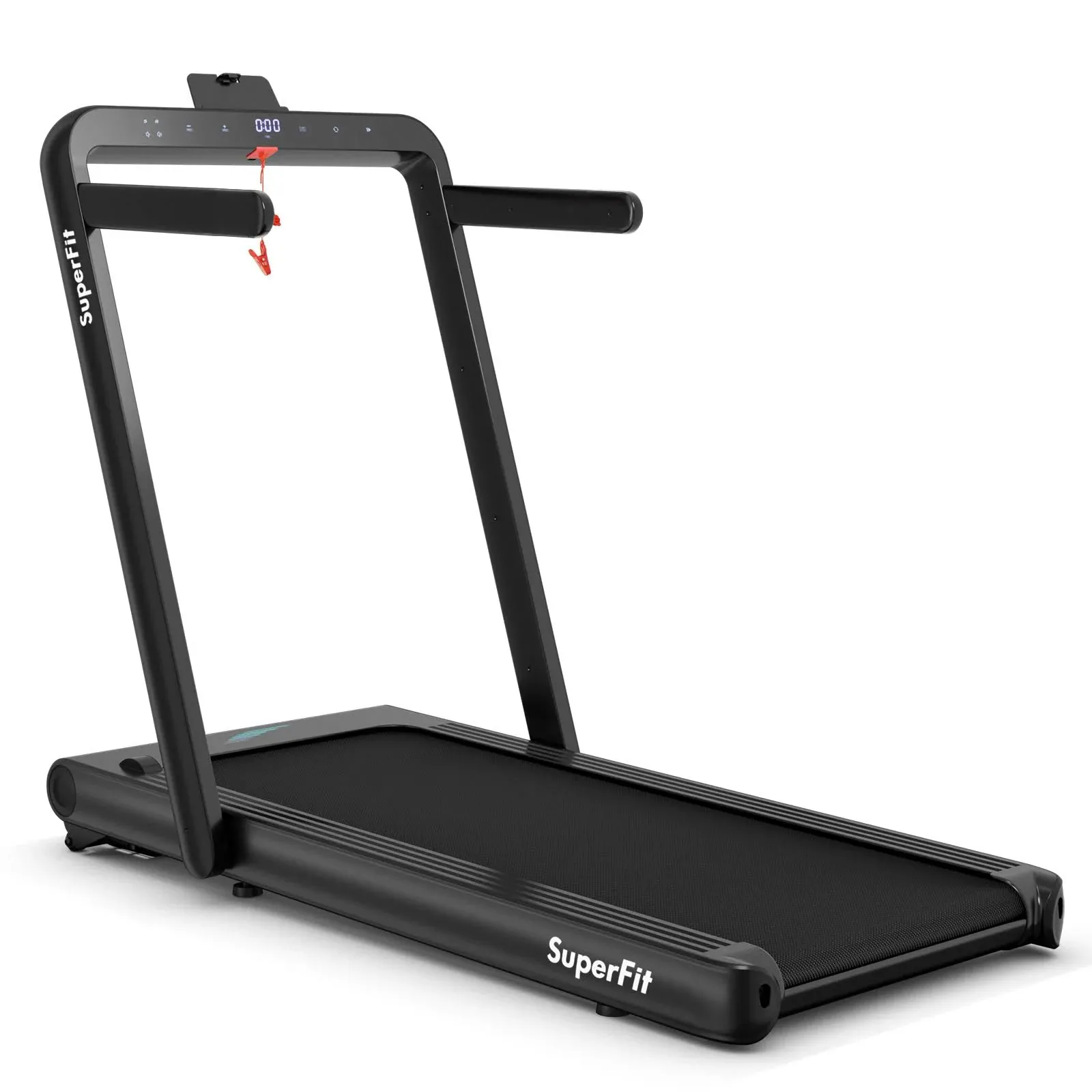 Costway 4.75HP 2 In 1 Folding Treadmill with Remote APP Control