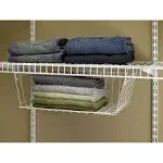 Hanging Wire Basket Storage Shelf Pantry Bathroom Laundry Room Closet Organizer