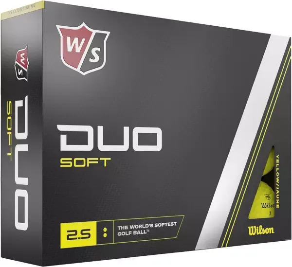 Wilson Duo Soft Golf Balls White