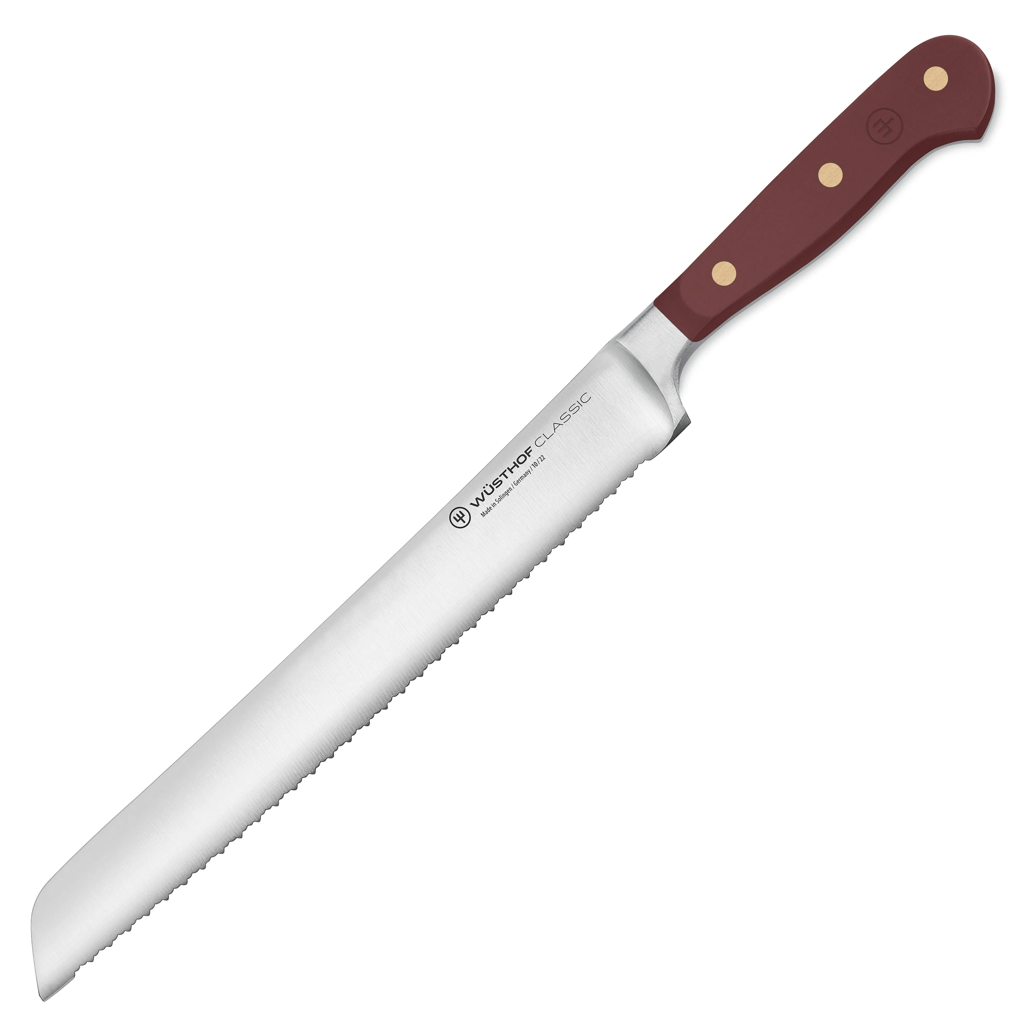 Wusthof Classic 9" Double-Serrated Bread Knife Tasty Sumac