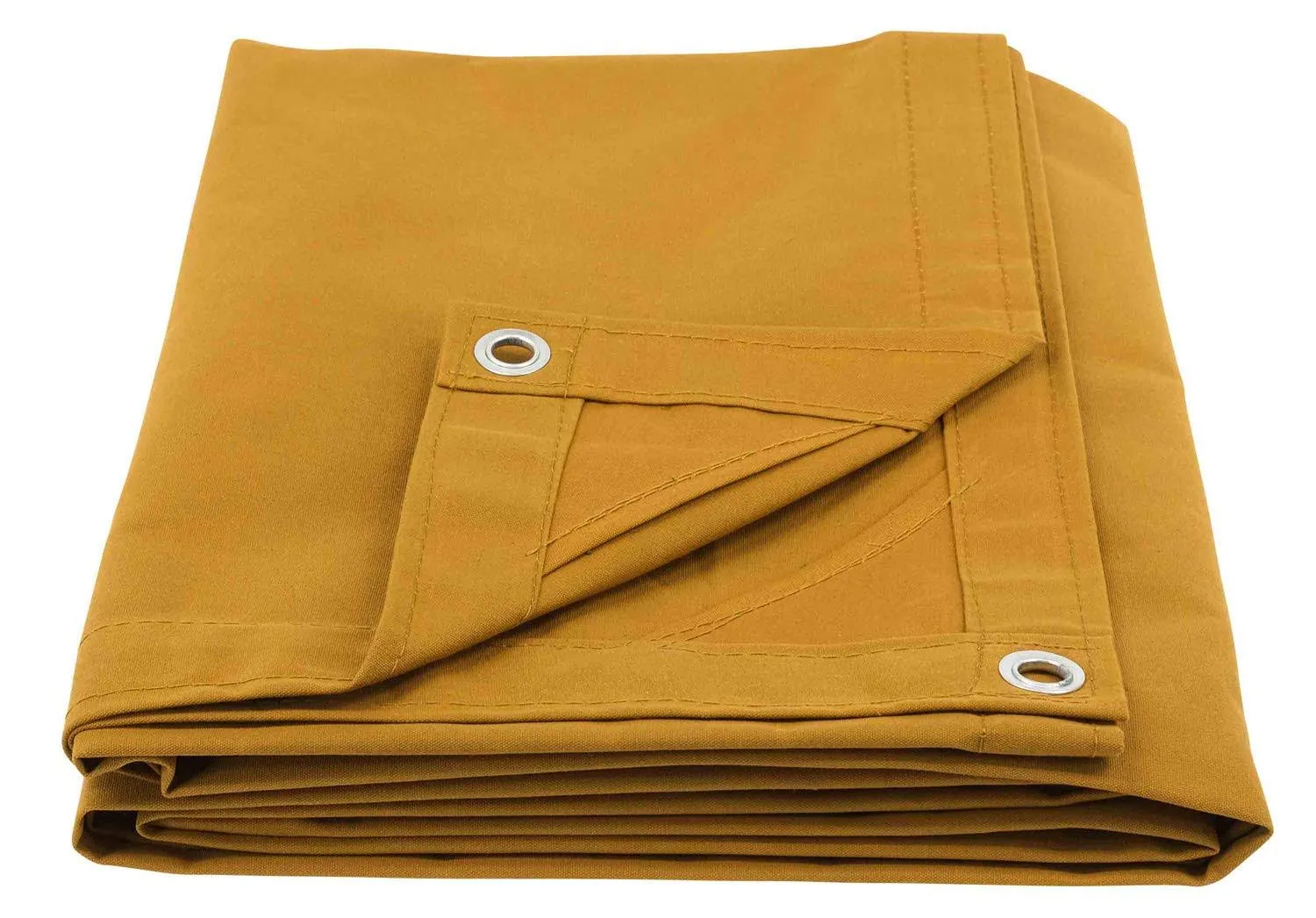 Mytee Products 8' x 10' Tan Canvas Tarp 12oz Heavy Duty Water ResistantMytee Products 8' x 10' Tan Canvas Tarp 12oz Heavy Duty Water Resistant