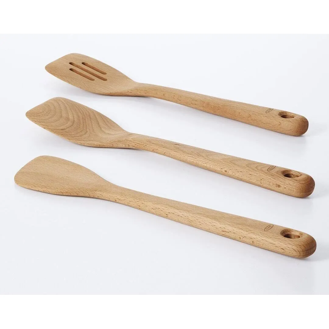 OXO 3 Piece Good Grips Wooden Turner Set