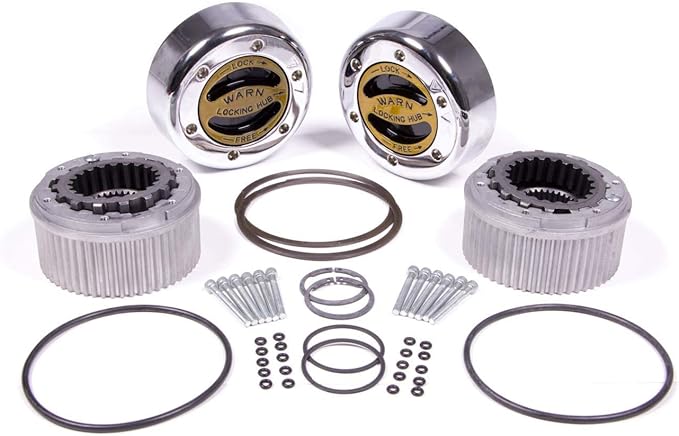 Warn Premium Front Manual Locking Hub Kit