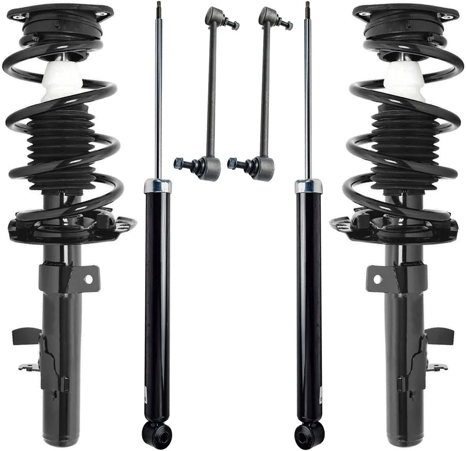 Detroit Axle 2013 Ford Escape SEL 6pc Front Struts Rear Shocks Sway Bar Links Suspension Kit Kit