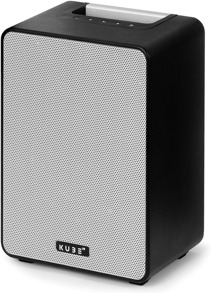 Kube4 - HiFi Audio Up to 103 Decibels - Indoor and Outdoor Bluetooth Speaker - Advanced Mesh-WiFi Speaker Technology