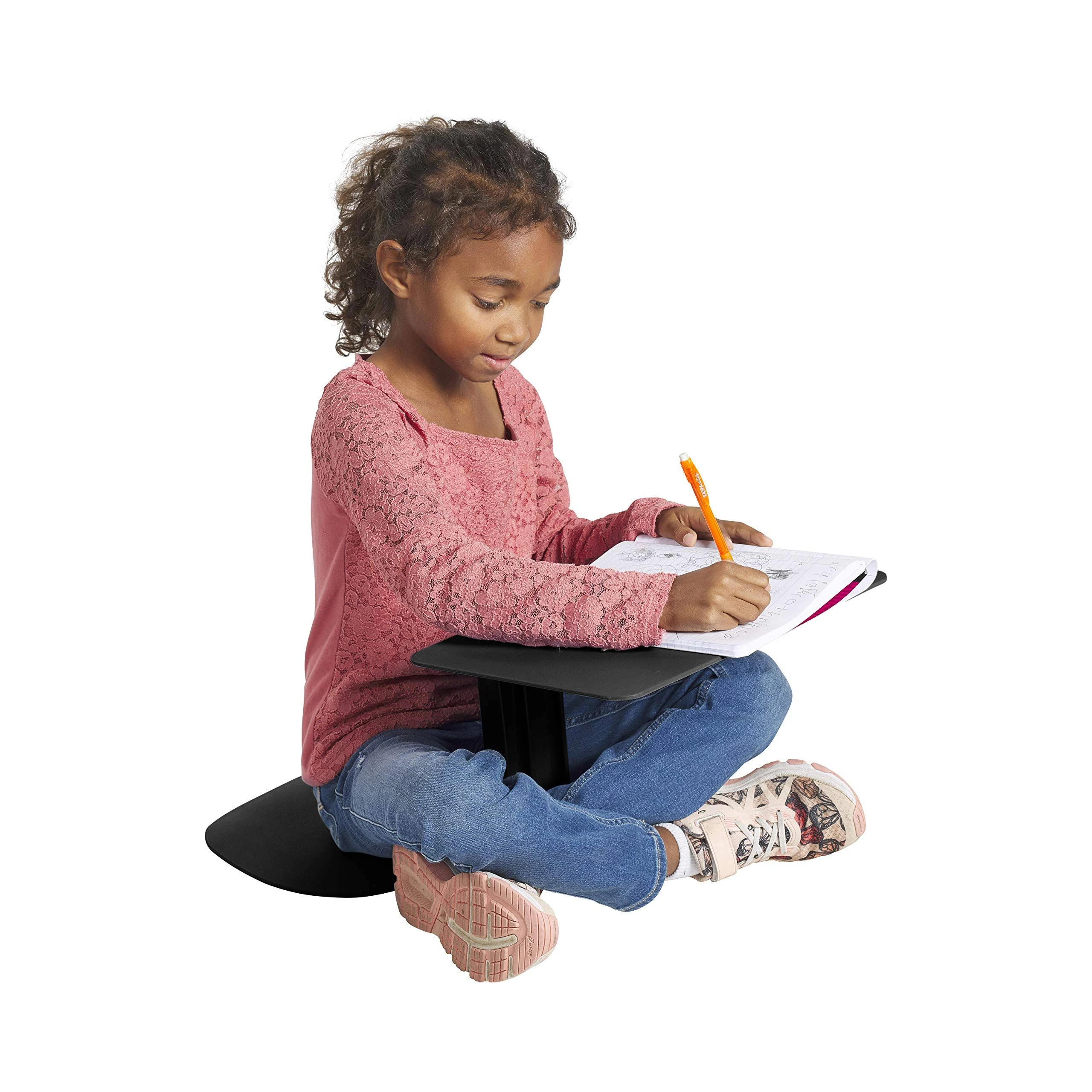 ECR4Kids The Surf Portable Lap Desk, Black, 10-Pack