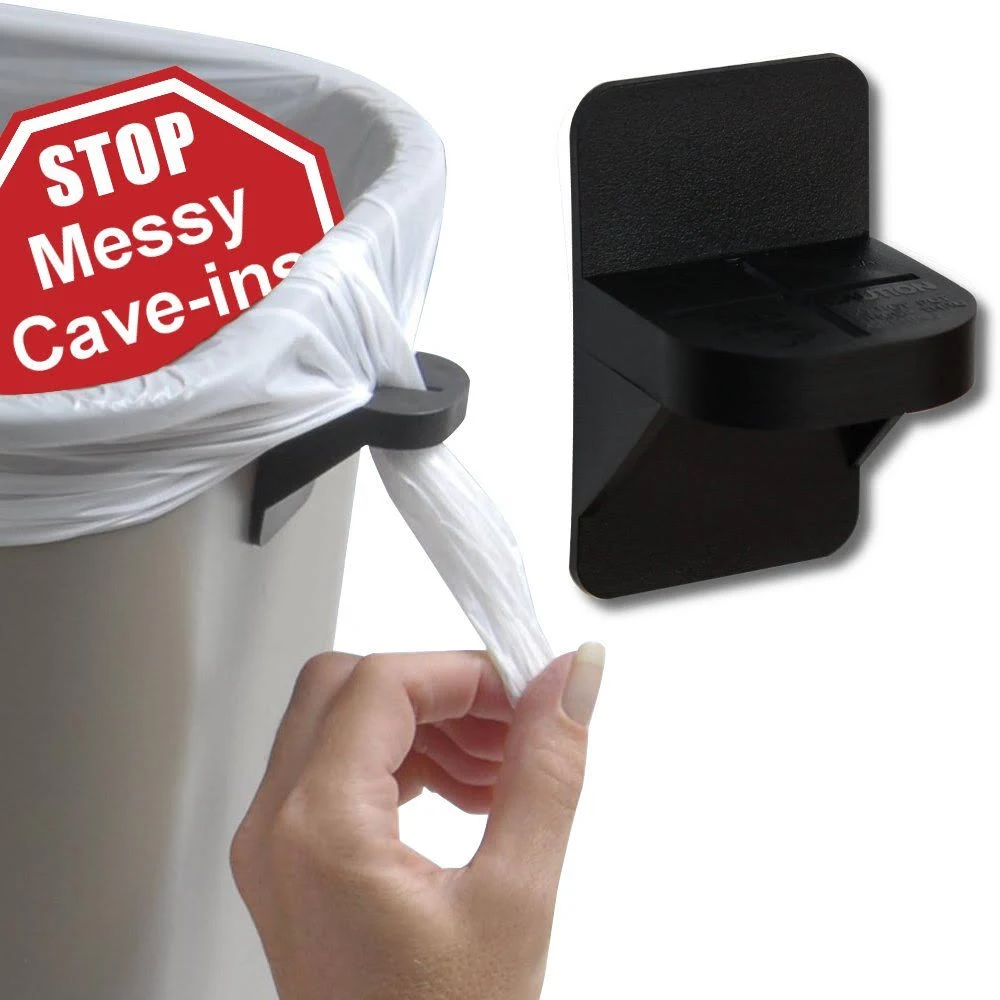 PlasticMill Trash Bags Cinch, Putty, 2 Pack, to Hold Garbage Bags in Place.