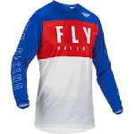 Fly Racing F 16 Jersey Blue/Grey/Black (Large)