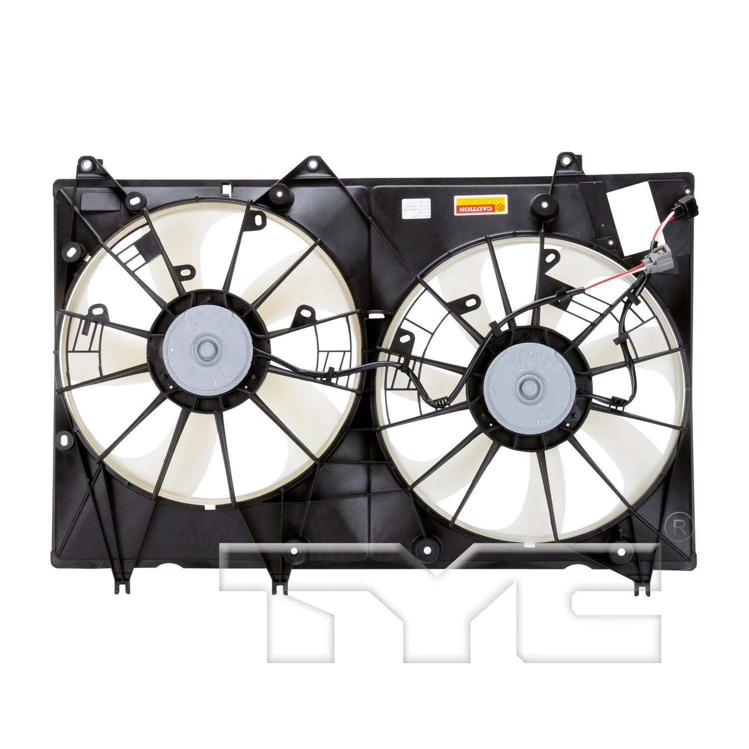 Toyota Highlander Dual Radiator and Condenser Fan Assembly | TYC 622000