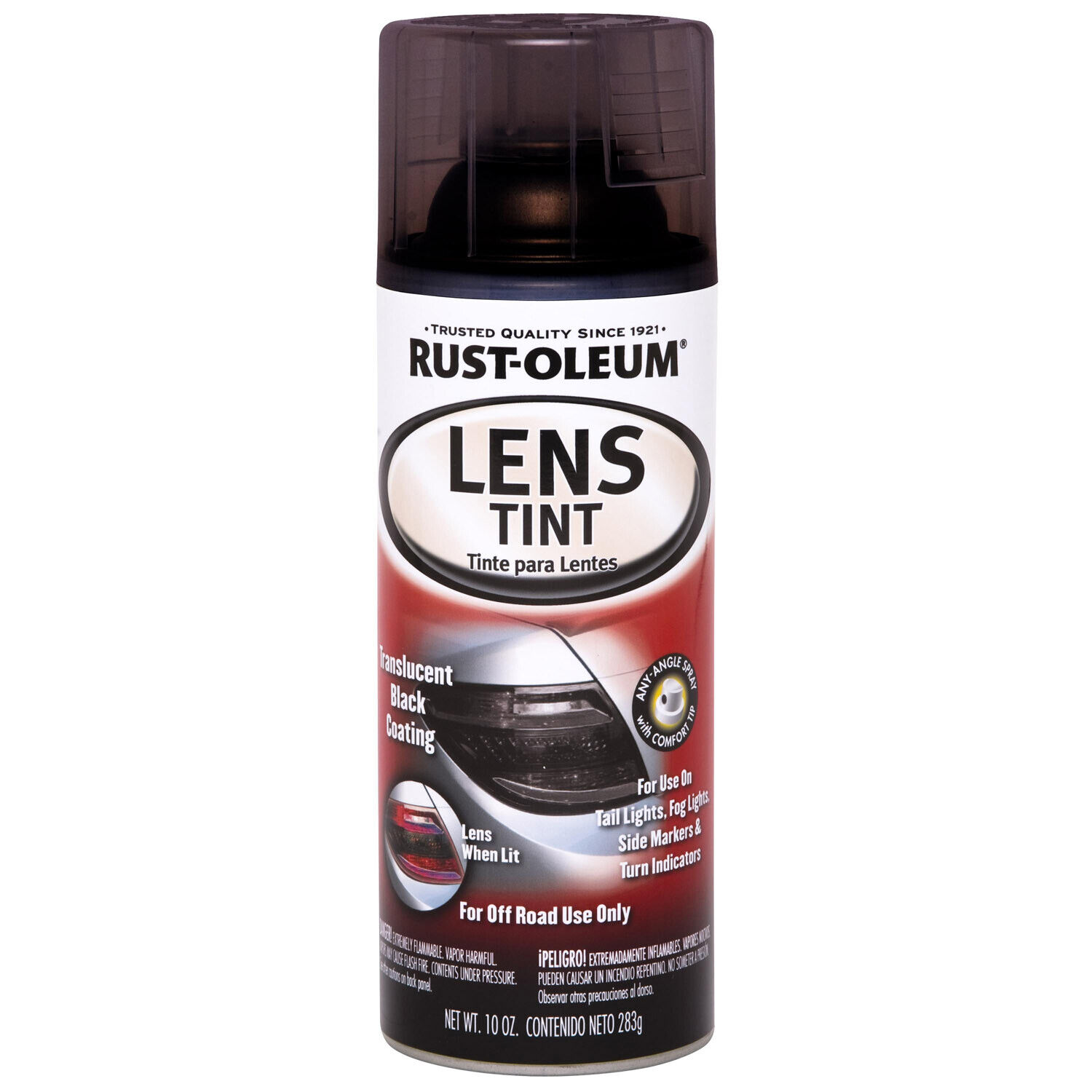 Rust-Oleum LENS TINT SPRAY Translucent Black Coating HEADLIGHT TAIL FOG LIGHT