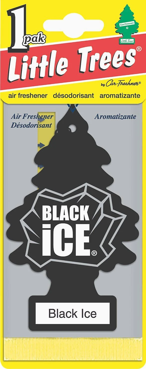 Little Trees Car Air Freshener, Black Ice