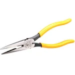 KLEIN TOOLS D203-8 Needle Nose Plier,8-7/16" L,Smooth