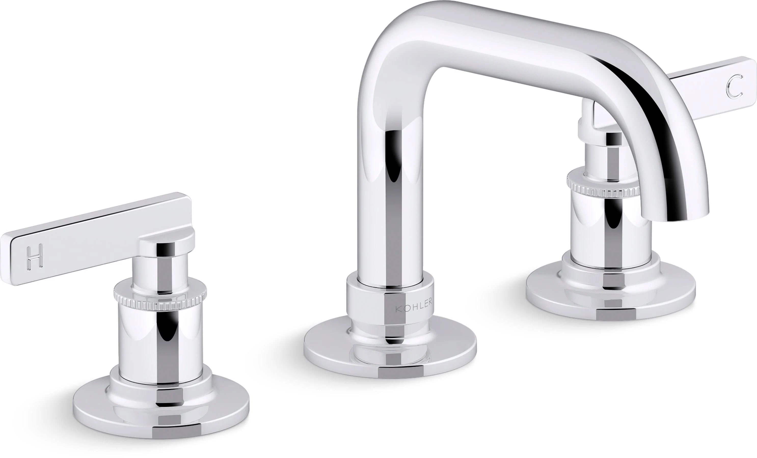 Castia by Studio McGee Widespread Bathroom Sink Faucet, 1.2 GPM Polished Chrome