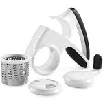 OXO Good Grips Seal &amp; Store Rotary Grater w/Soft Non-Slip Handle, White