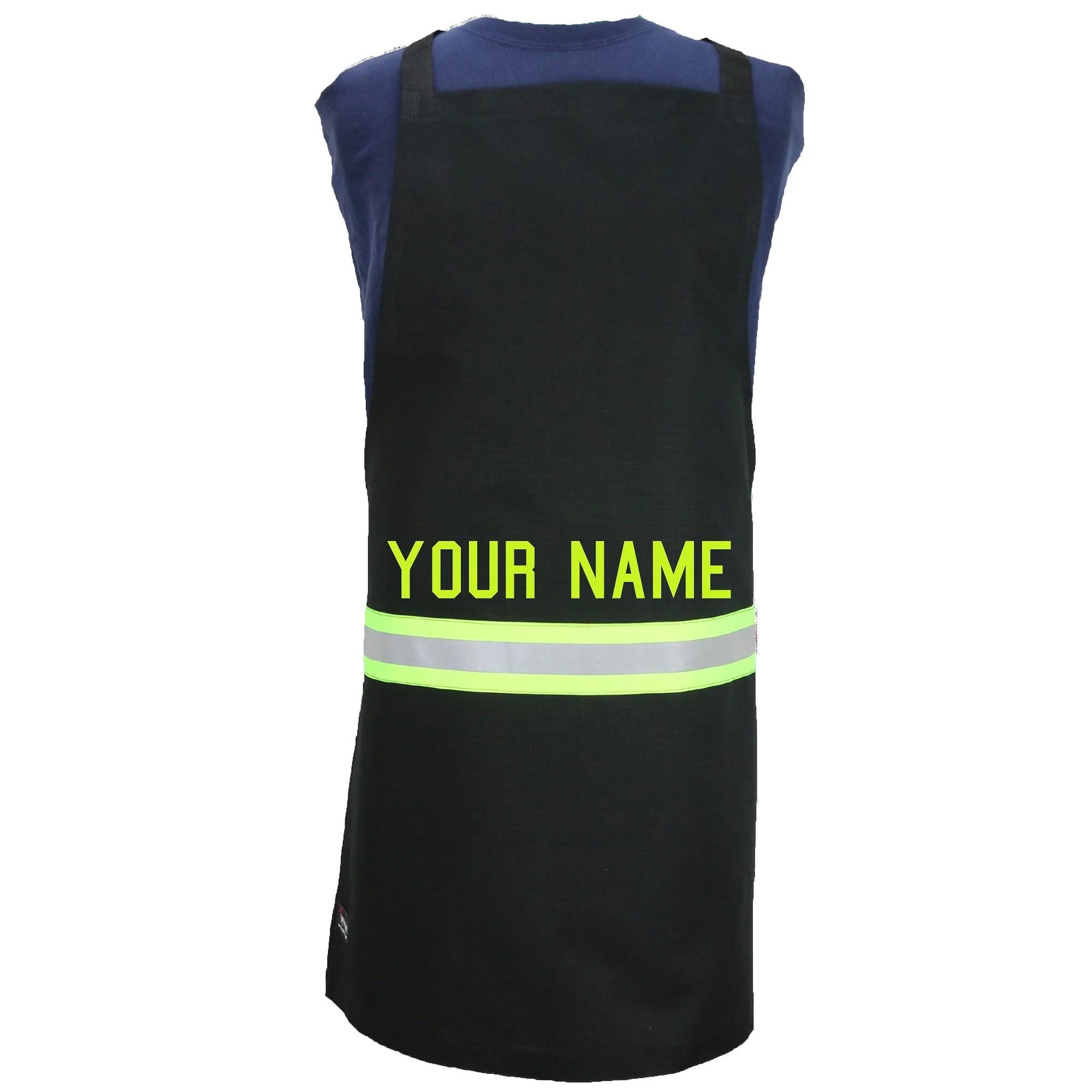 Fully Involved Stitching Personalized Firefighter Cooking Apron