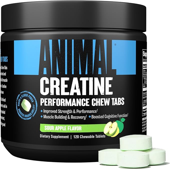 Animal Energy Chews, Fast Acting Energy with Caffeine, Nootropics and Sea Salt for Focus and Pre Workout - Convenient and Delicious Chews Format - Pom-Berry