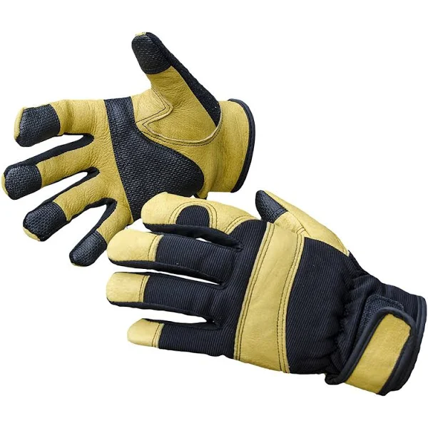 Bon® 34-419 - Large Pigskin and Spandex Leather Gloves