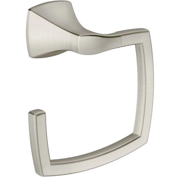 Moen YB5186BN Brushed Nickel Voss Towel Ring