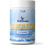 HolyLand Zeolite Cleanse - Zeolite Detox Powder (7.05oz 200 Gram) - Clinoptilolite Natural Activated - Micronized 0-25 - Full Body Detox for Women, Men - Supports Energy, Focus, Immunity, Gut Health