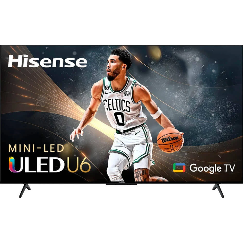 "Hisense U6 Series 4K Mini-LED ULED Google Smart TV