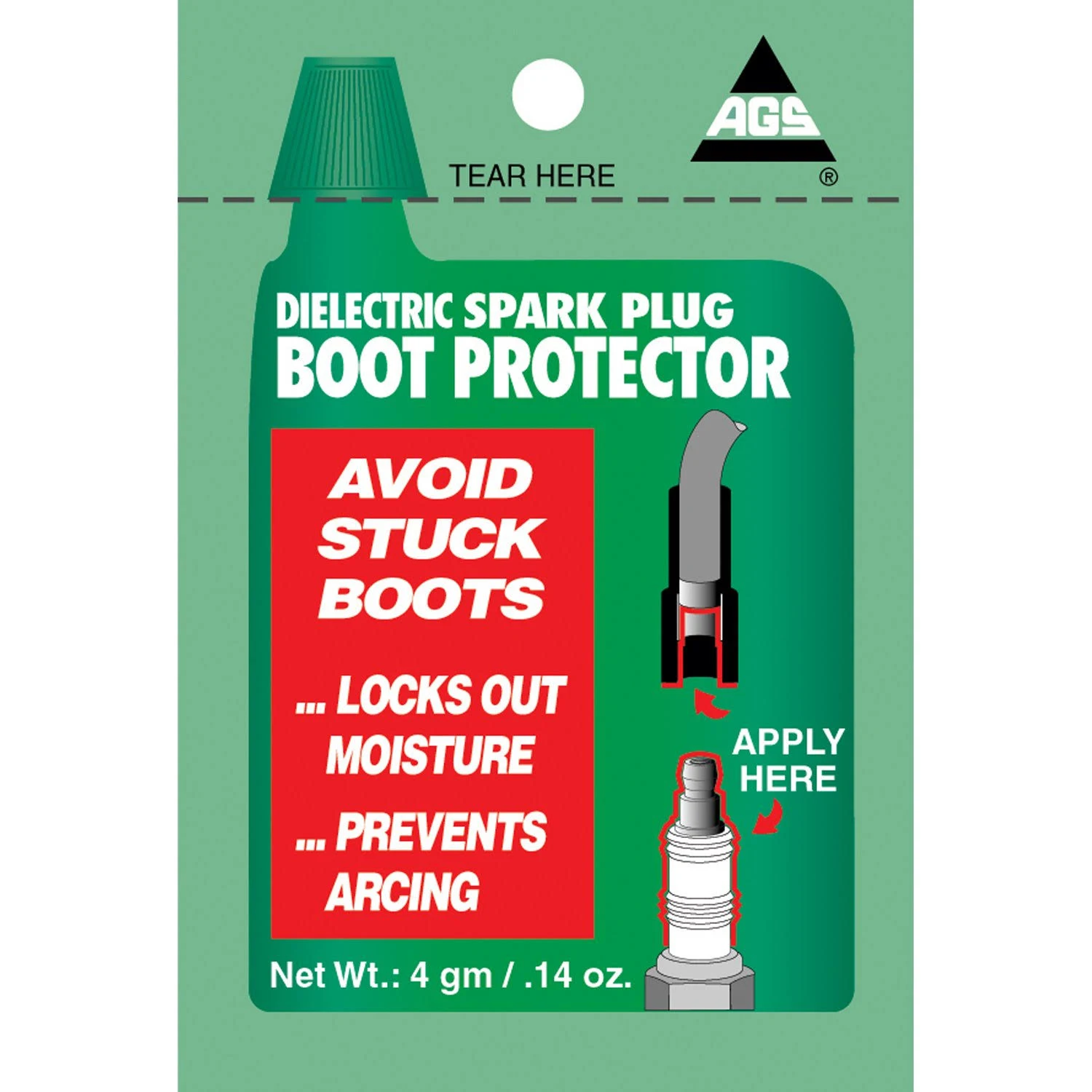 AGS Dielectric Spark Plug Boot Protector SP-1A