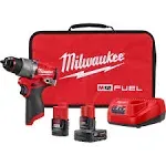 Milwaukee M12 FUEL 1/2" Hammer Drill Kit 3404-21