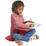 ECR4Kids - ELR-15810-RD The Surf Portable Lap Desk, Flexible Seating for