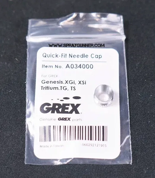 Grex A034000 Quick-fit Needle Cap