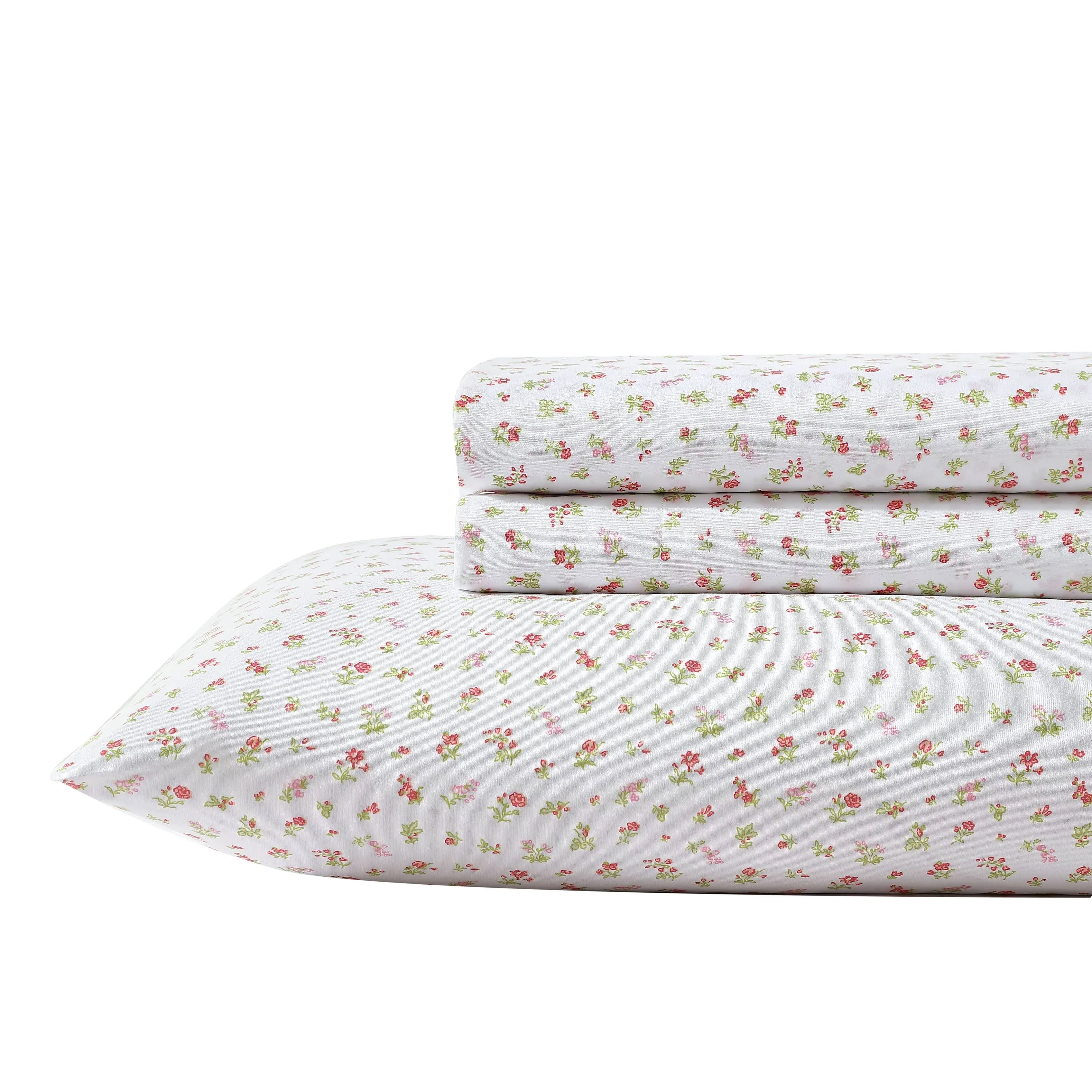 Laura Ashley Kids Microfiber 3 Piece Sheet Set, Twin XL - Mae