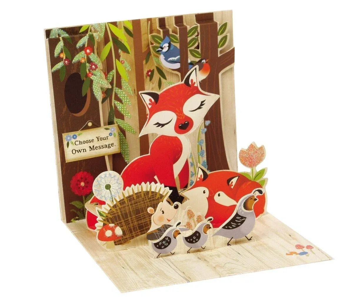 Up with Paper 3D Pop-Up Greeting Card – Fox