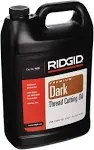 RIDGID 70830 Dark Thread Cutting Oil, 1 Gallon of Dark Pipe Threading Oil Black