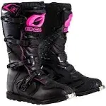 O&#039;Neal Rider Womens Boots Black/Pink 11 0325-711