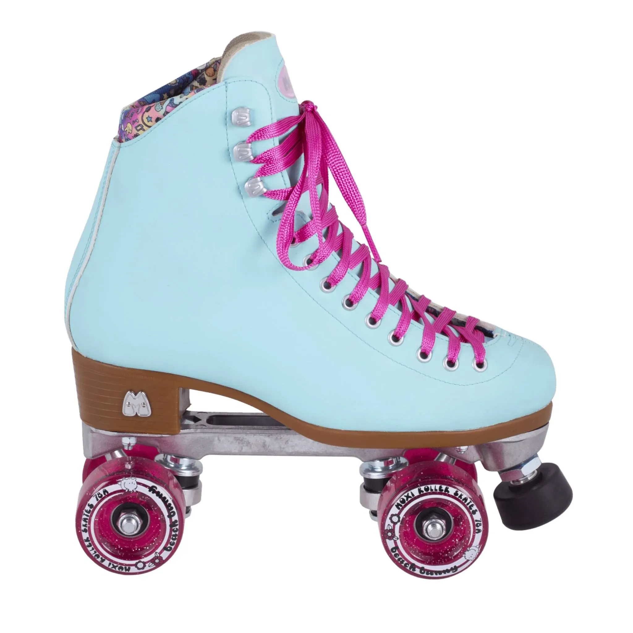 Moxi Beach Bunny Roller Skates - Blue Sky / 7