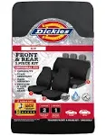 Dickies Trader Front & Rear Seat Cover - Black