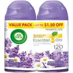 Air Wick Freshmatic 2 Refills Automatic Spray, Lavender & Chamomile, (2X6.17oz), Air Freshener