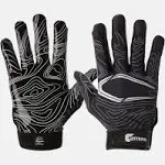 CUTTERS Football Glove Game Day Receiver. Silicone Grip Glove for Receivers. Adult and Youth Sizes 